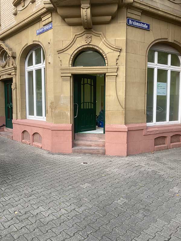 Fassade eines historischen Gebäudes in Mannheim - Malermeister Vogel